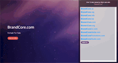 Desktop Screenshot of brandcore.com